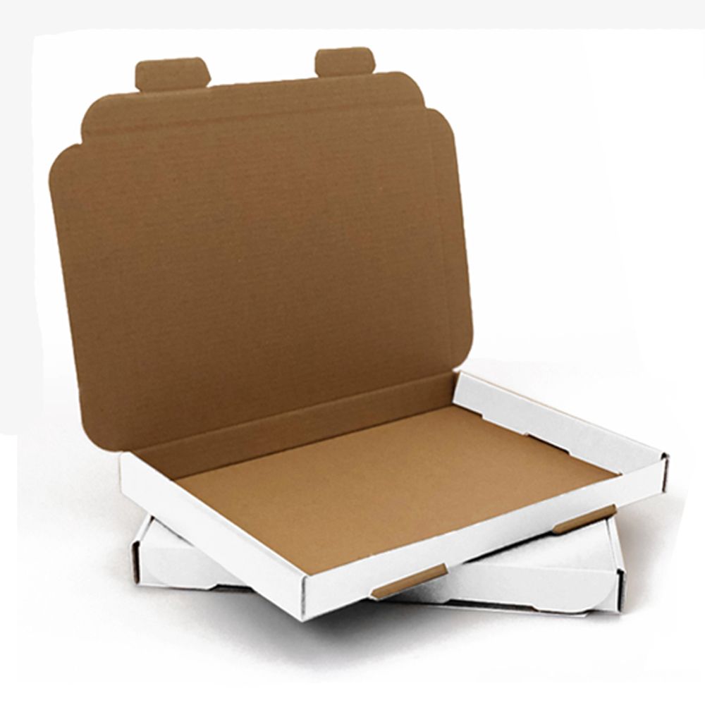 C5 PIP Boxes (White) suitable for Large Letter Postal Box 22x16x2 cm (100)