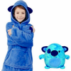 Pet-shaped storage pajamas -Blue
