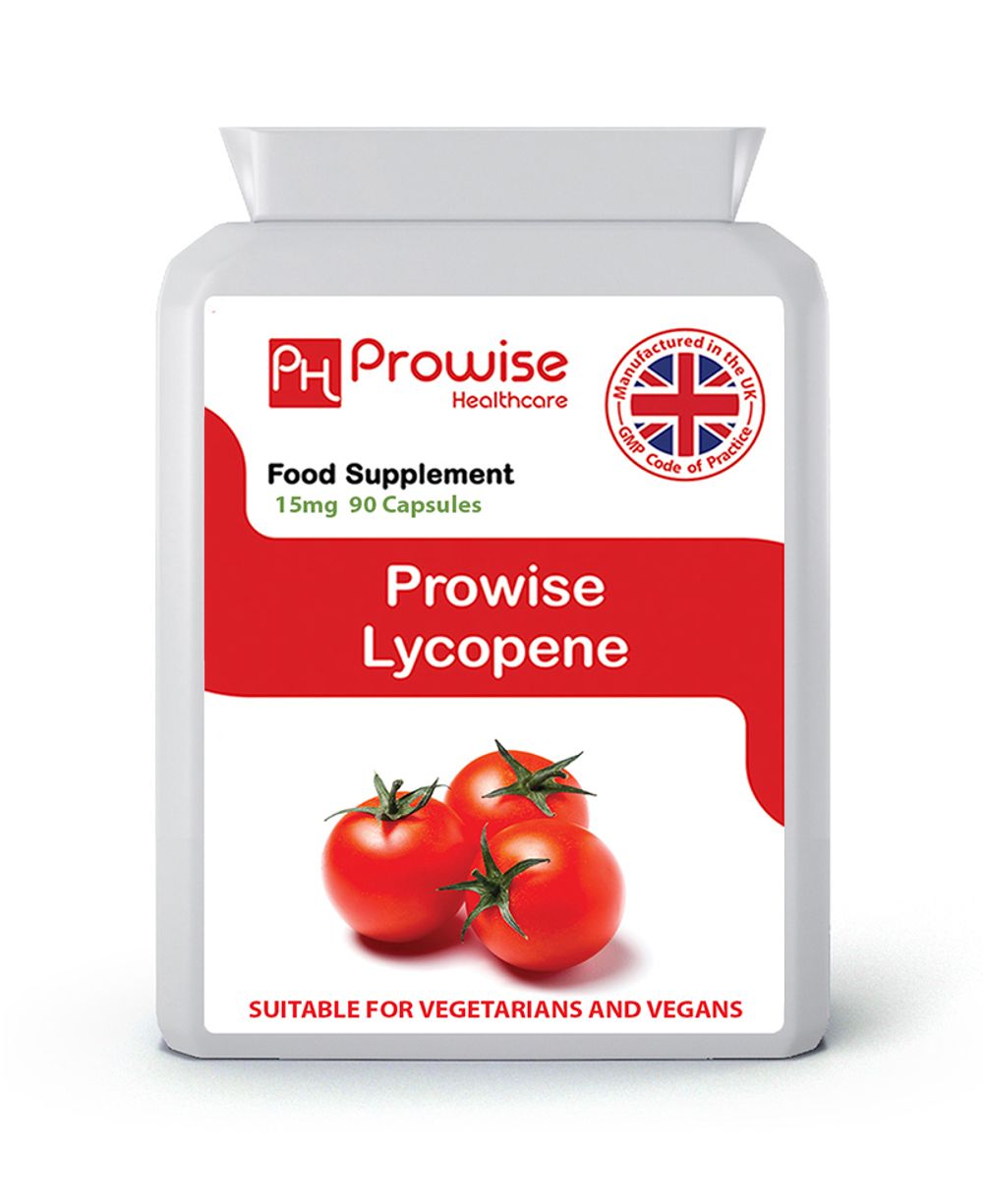 Lycopene 15mg 90 Capsules by Prowise Healthcare