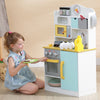 Wooden Kitchen Toy Kitchen With 5 Role Play Accessories TD-11708AR
