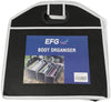 EFG Housewares EFG1004 EFG 2 in 1 CAR Boot Organiser Shopping Tidy Heavy Duty Collapsible Foldable Storage, Black