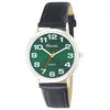 Ravel Unisex Classic Green Dial Black Strap Watch R0105.48.1