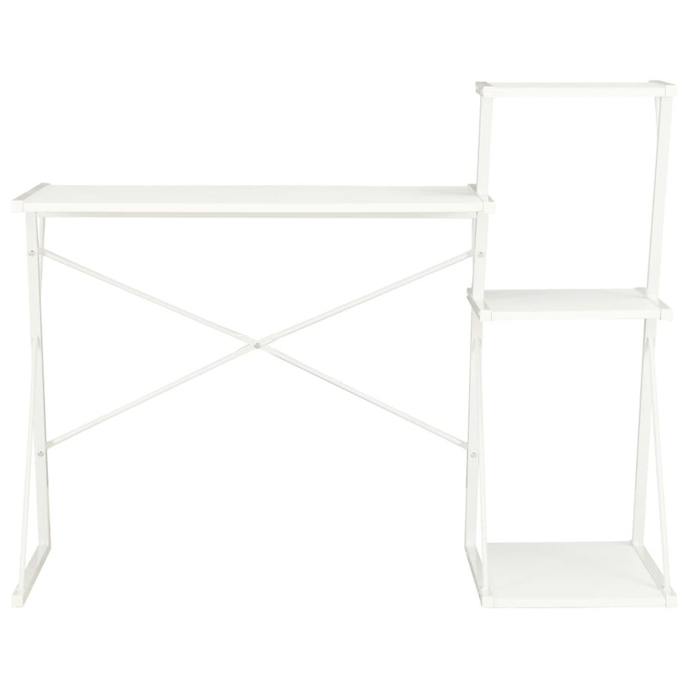 Desk with Shelf Modern Practical Elegant