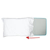 2 Pack Cold Cooling Pillow Chilled Laptop Gel Bed Cushion Mat Pad Sleeping Aid