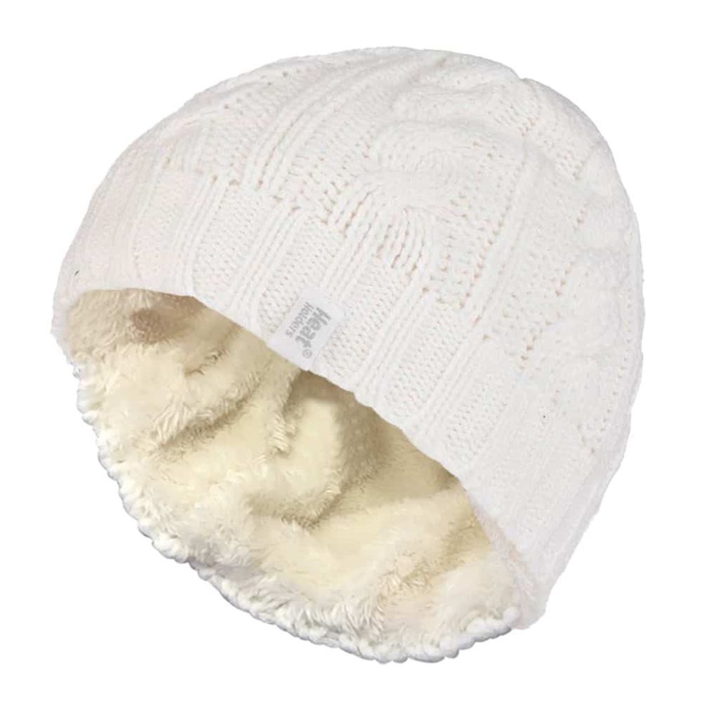 Heat Holders - Ladies Cable Knit Hat