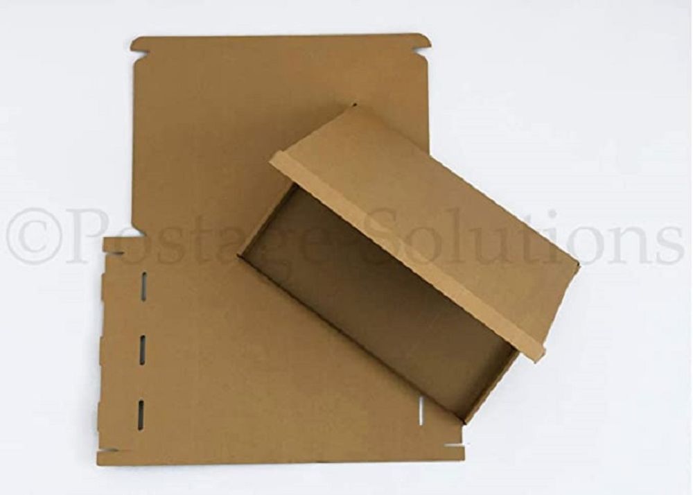 C4 PIP Boxes (Brown) suitable for Large Letter Postal Box 32x23x2 cm (200)