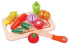 Lelin Wooden Vegetable Cut Food Toy Kitchen Shopping Grocery For Childrens