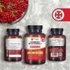 Triple Strength Cranberry 30,000mg Added with Vitamin C I 180 Vegan Tablets by Prowise