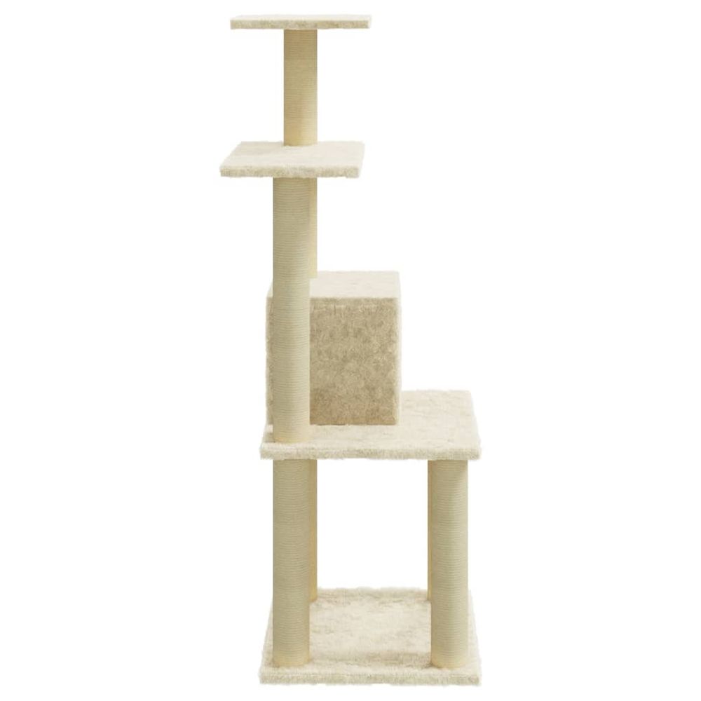 Cat Tree with Sisal Scratching Posts 105 cm