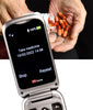 TTfone TT970 4G Whatsapp Touchscreen Senior Big Button Flip Mobile Phone - Dock Charger, Lanyard