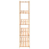 5 Tier Storage Rack 170x38x170 cm Solid Pinewood 500 kg From 2-10 Pcs