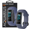 Aquarius IP67 Waterproof BT Fitness Tracker with HR Monitor & Step Counter Blue