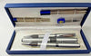8 Pieces Pen Pencil sets Silver Chrome Stationery Writing Gift Official Style