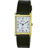 Ravel Mens Classic Black Leather Strap Watch R0120.01.1A
