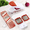 Multi-Functional Grater Tool Vegetable and Onion Choppers Mandoline Slicer Food Dicer