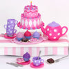 25 Piece Complete Cake & Tea Party Accessories Set Teapot, Teacups 18