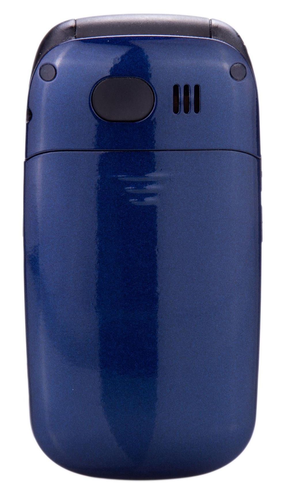 TTfone TT750 Lunar BLUE Flip Folding Dual Screen Big Button Mobile Phone with Dock Charger and Vodafone Sim Card