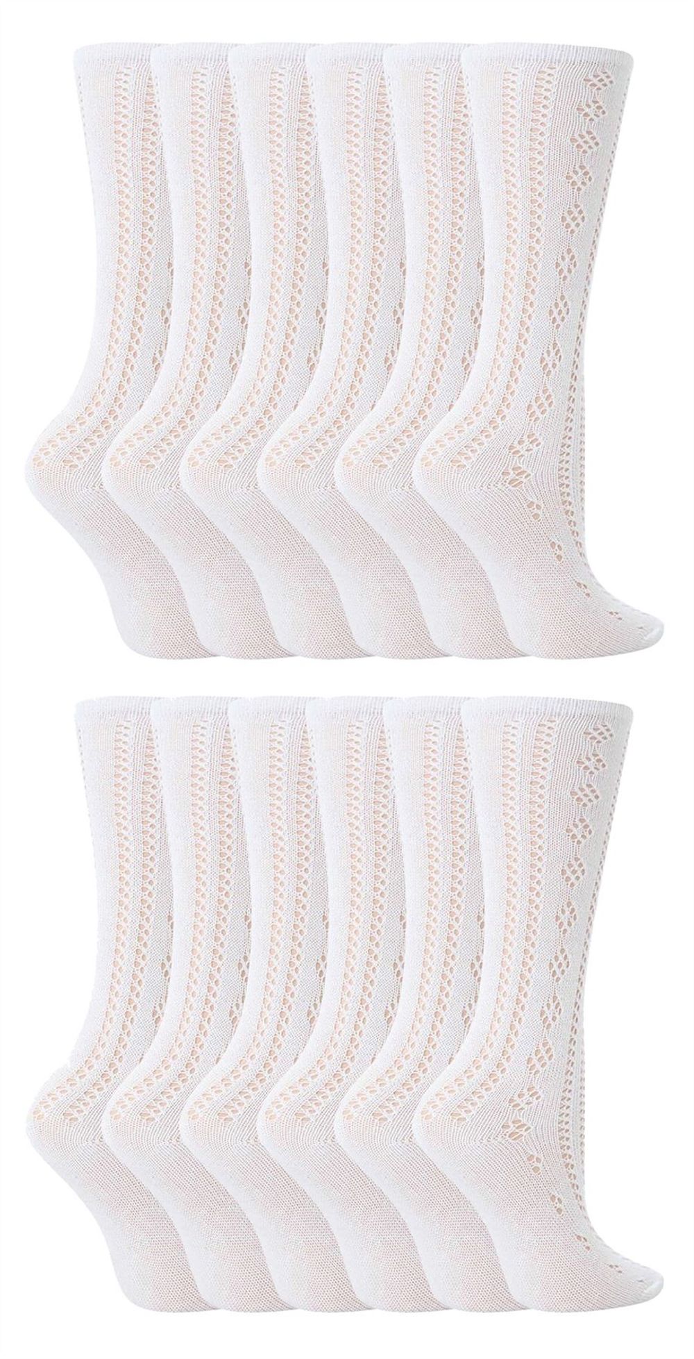 12 Pairs Girls Pelerine Socks