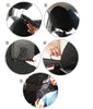 Vinsani Car Multi Side Pocket Seat Storage Hanging Bag Organise Pouch - Black
