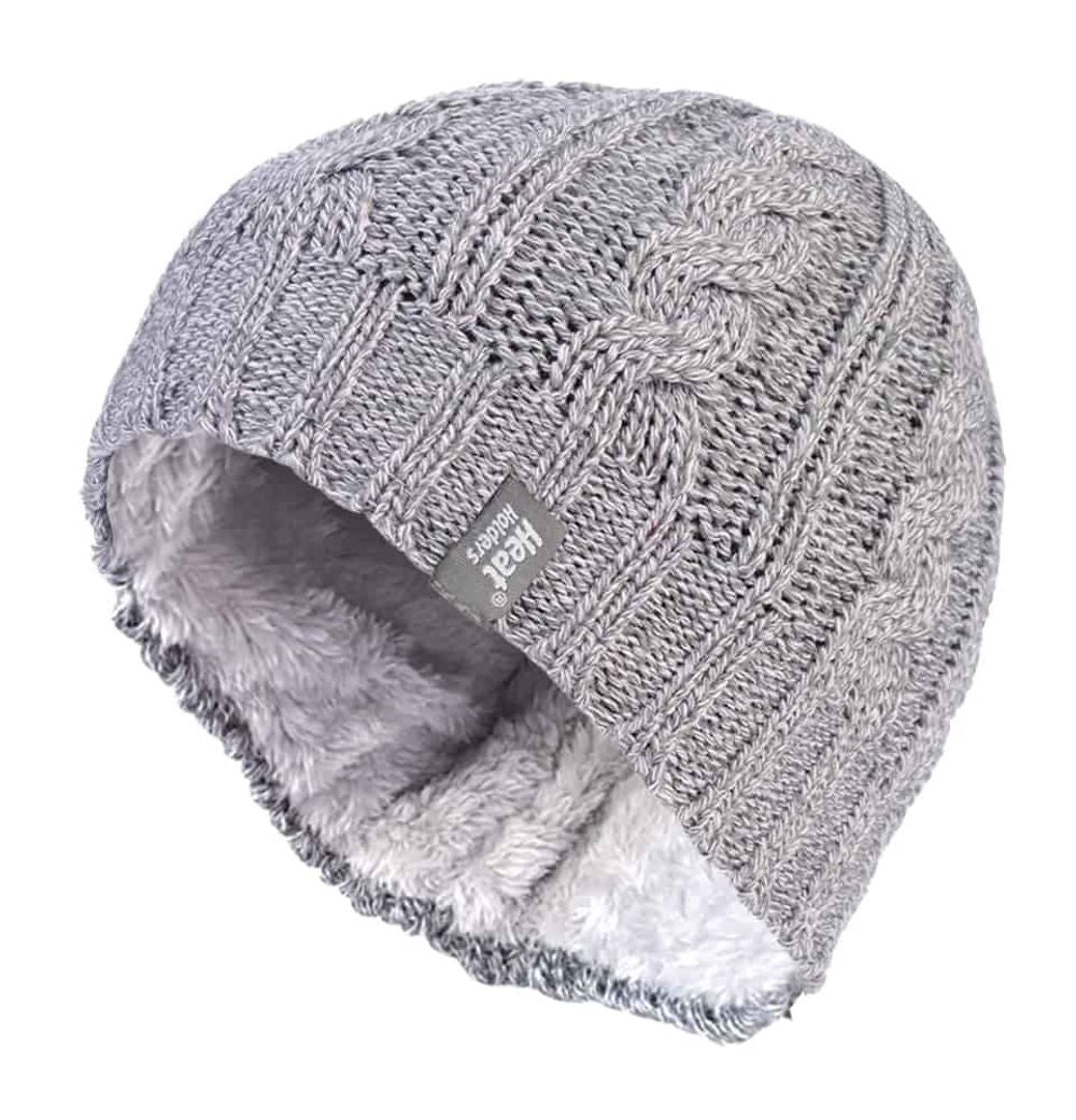Heat Holders - Ladies Cable Knit Hat