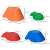 11-Piece Fish Shaped Balance Stepping Stones for Kids - Multicoloured