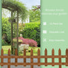 12 Pack Wooden Border Fences, Garden Fixed Picket Fence