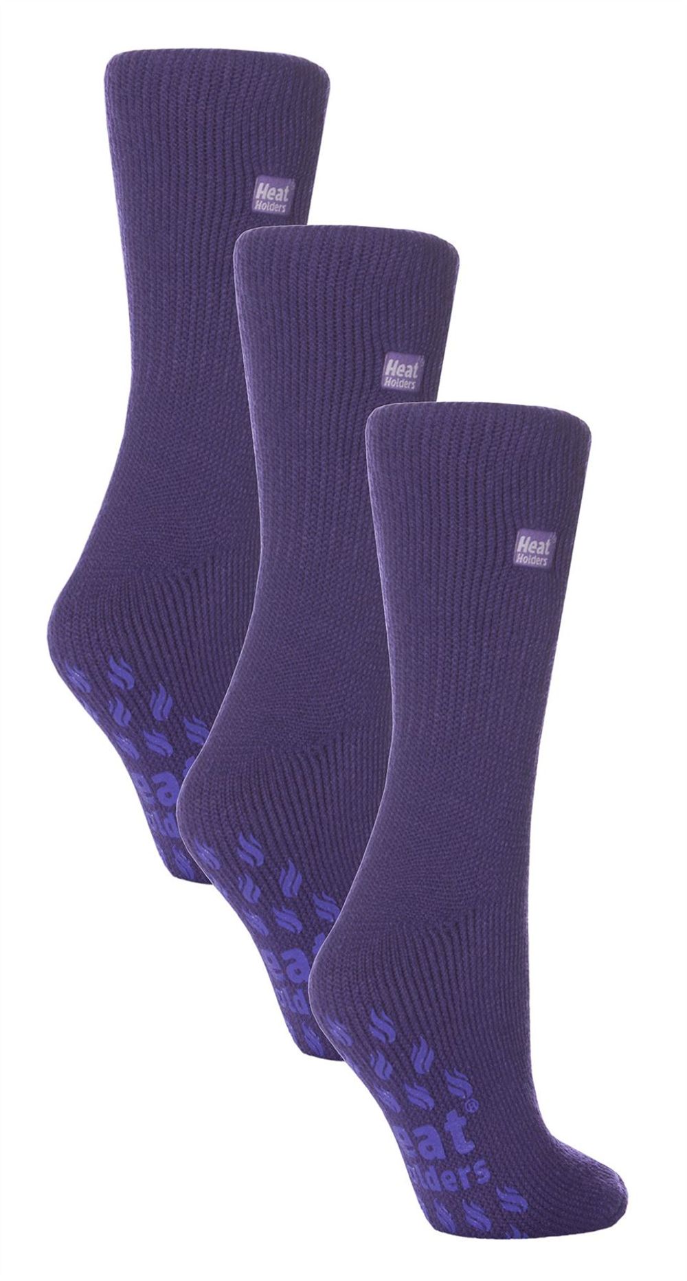 Heat Holders Ladies Slipper Socks 3 Pack