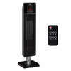 Ceramic Tower Heater Oscillating Space Heater w/ Remote Control 8hrs Timer