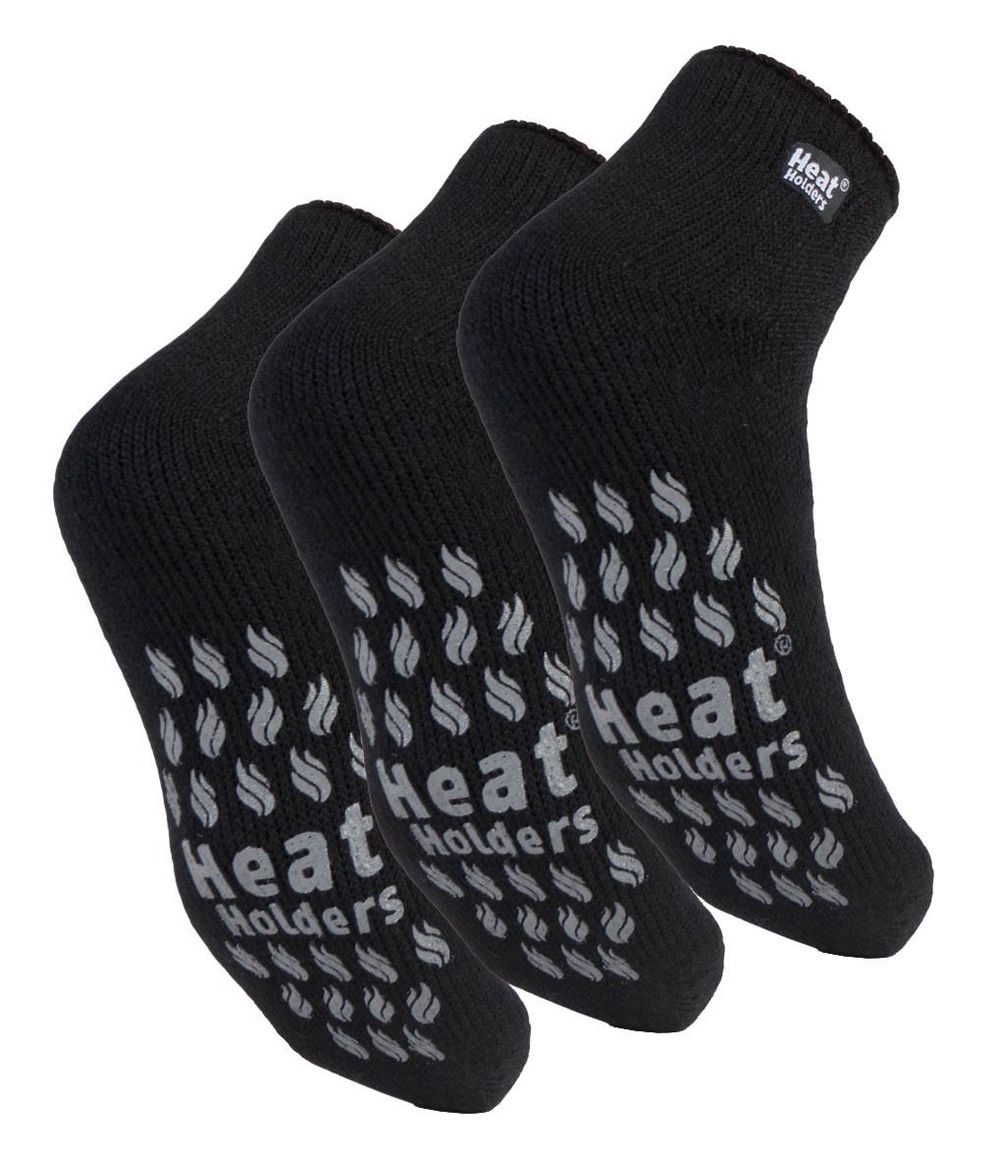 Heat Holders - Mens Low Cut Slipper Socks