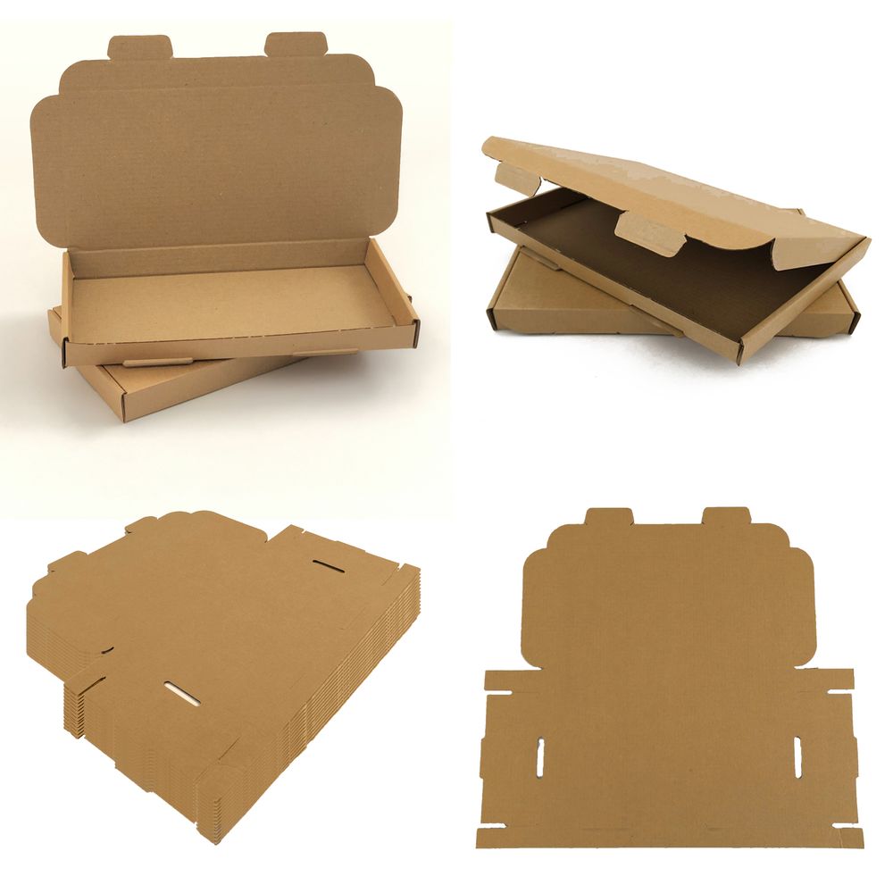 DL PIP Boxes (Brown) suitable for Large Letter Postal Box 22x11x2 cm (200)
