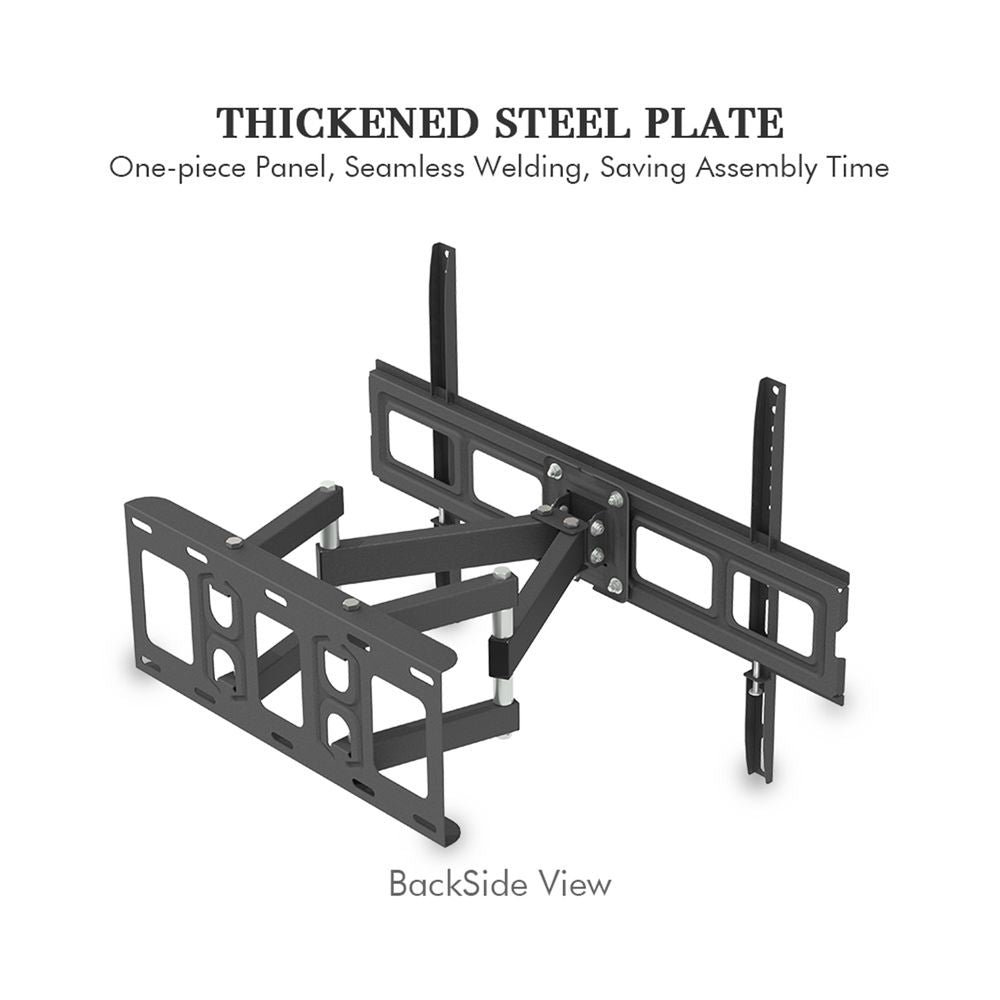 32-70 Inch Double Pendulum Large Base TV Stand Tmds-101 Bearing 50Kg/Vese600*400/Upper And Lower-10~ 10°