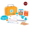 SOKA Wooden Pet Hospital Pretend Playset Vet Doctor Toy Kit Carry Case Kids 3+